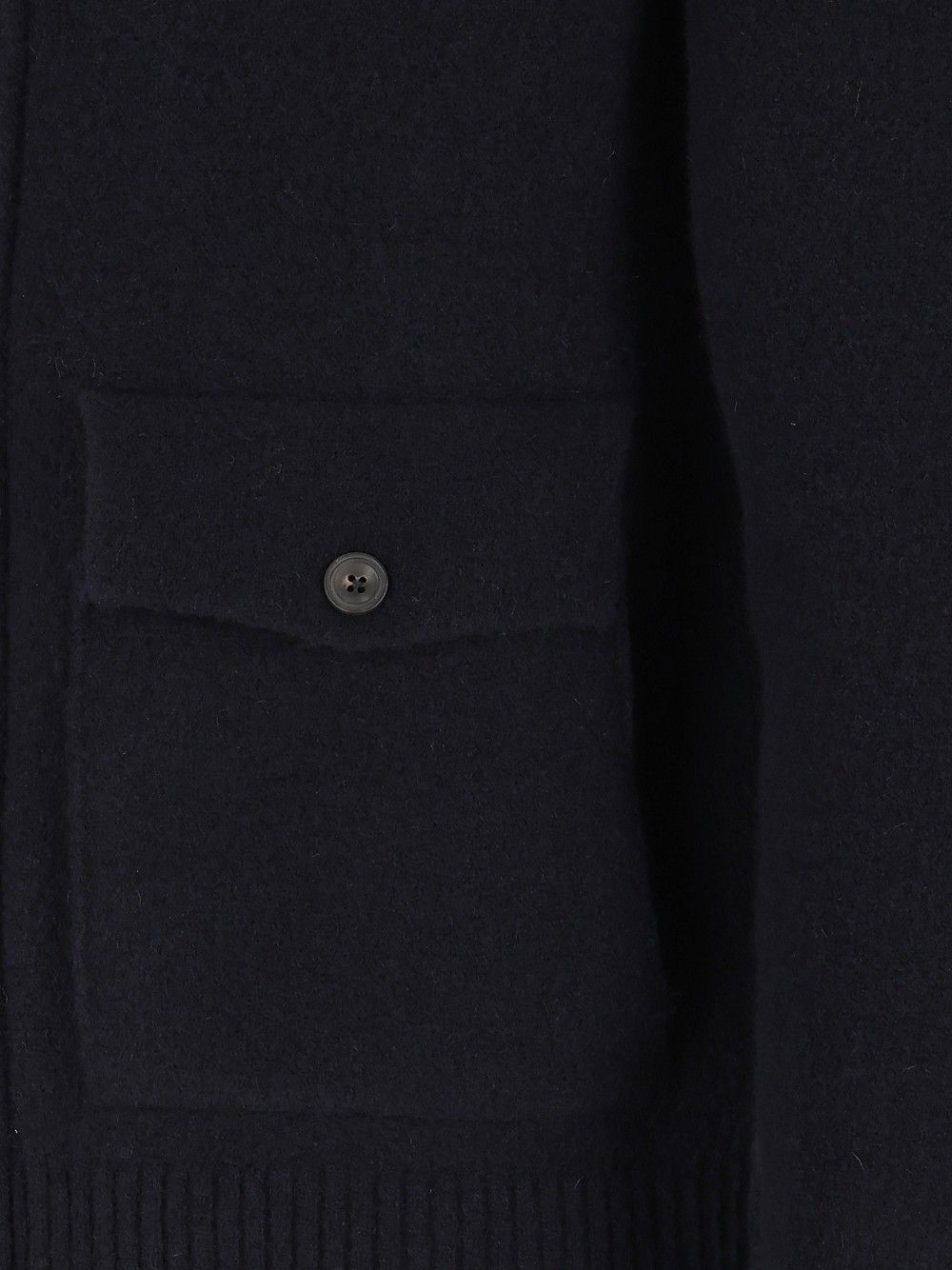 Al Duca D'Aosta Cardigan Zip 2 Tasche 93 Lana 6 Pa 1 Elastan Knitwear - Blue | 5403d6b4fdea3a467146f3891d3d6fb1ed7a2c4d
