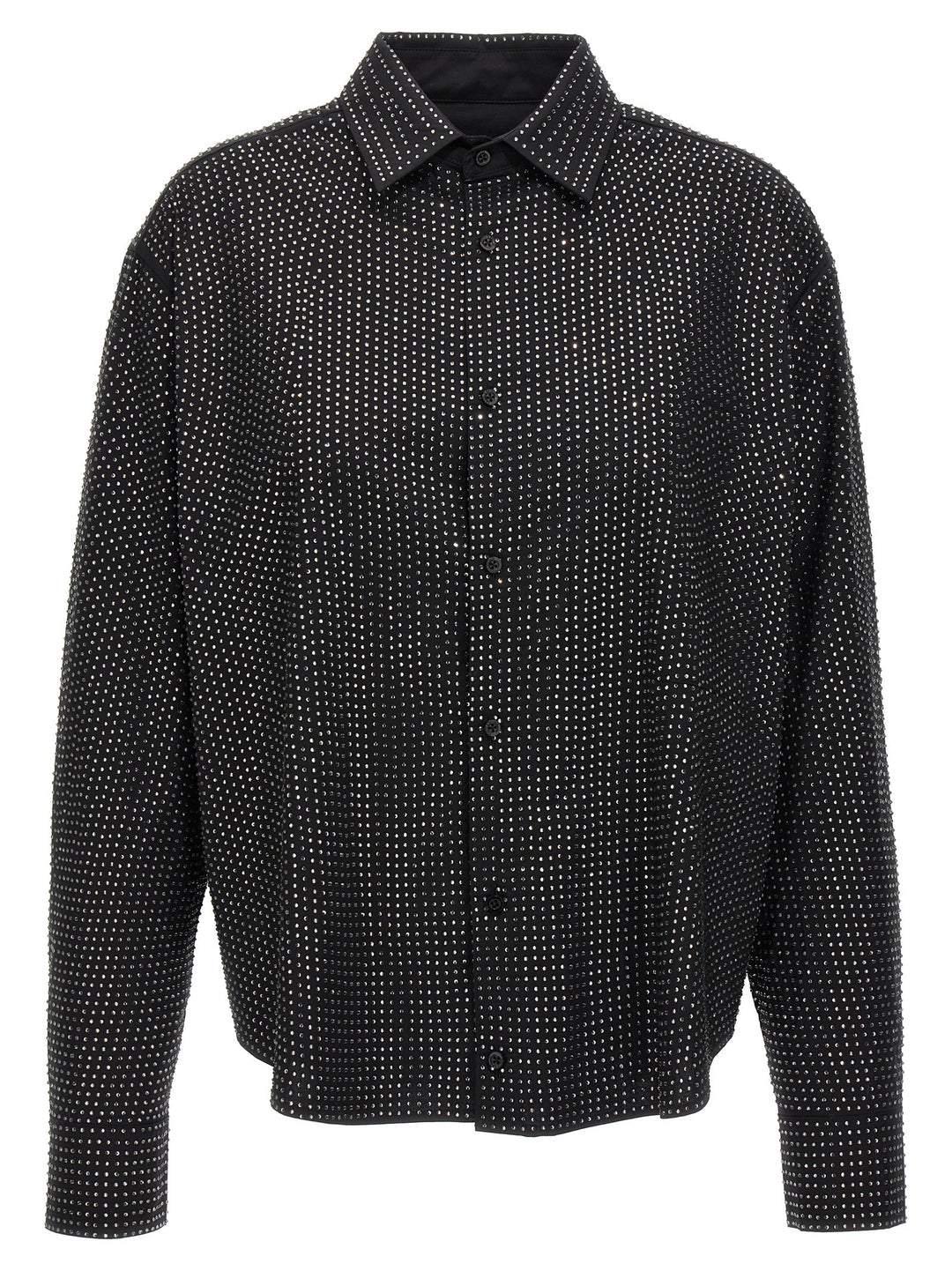 Giuseppe Di Morabito Rhinestone Shirt Shirt and Blouse - Black | 713e6748280c6fb9e4a570c0a6fa6d08f800e9dc