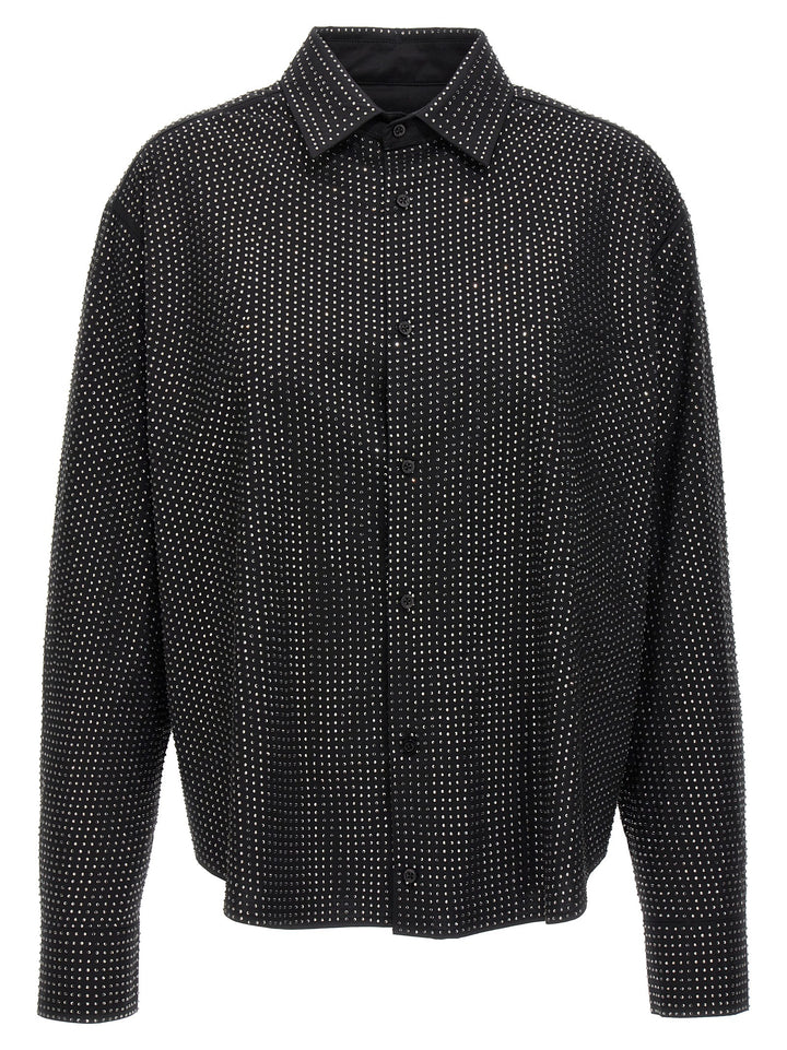 Giuseppe Di Morabito Rhinestone Shirt Shirt and Blouse - Black | 713e6748280c6fb9e4a570c0a6fa6d08f800e9dc
