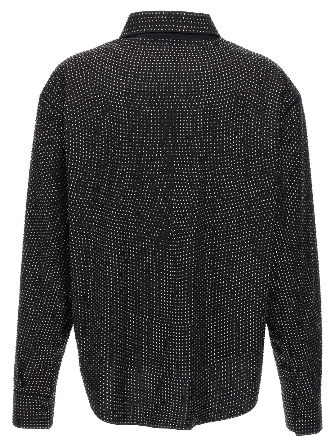 Giuseppe Di Morabito Rhinestone Shirt Shirt and Blouse - Black | b76772b0bad2826675cc1c8af12d88d1fbf23651