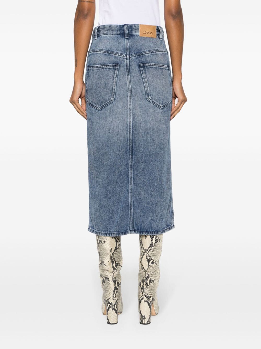 Isabel Marant Midi skirts - Blue | 1241d3a8b5c3db2fc0476001cda602dae4ead156