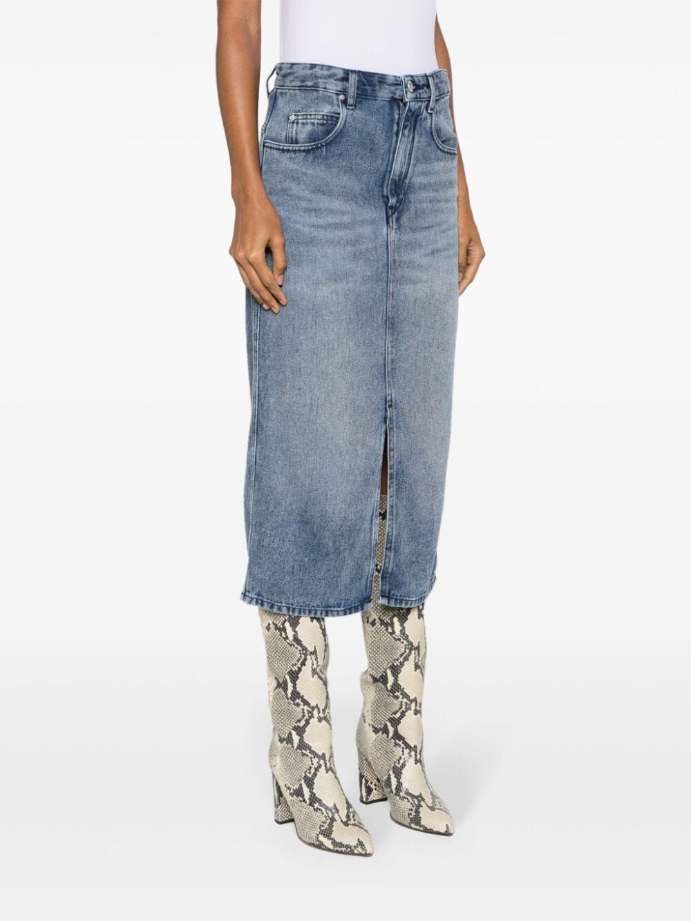 Isabel Marant Midi skirts - Blue | 33dc696f6855ed14071407f0b48269fcac1ed429