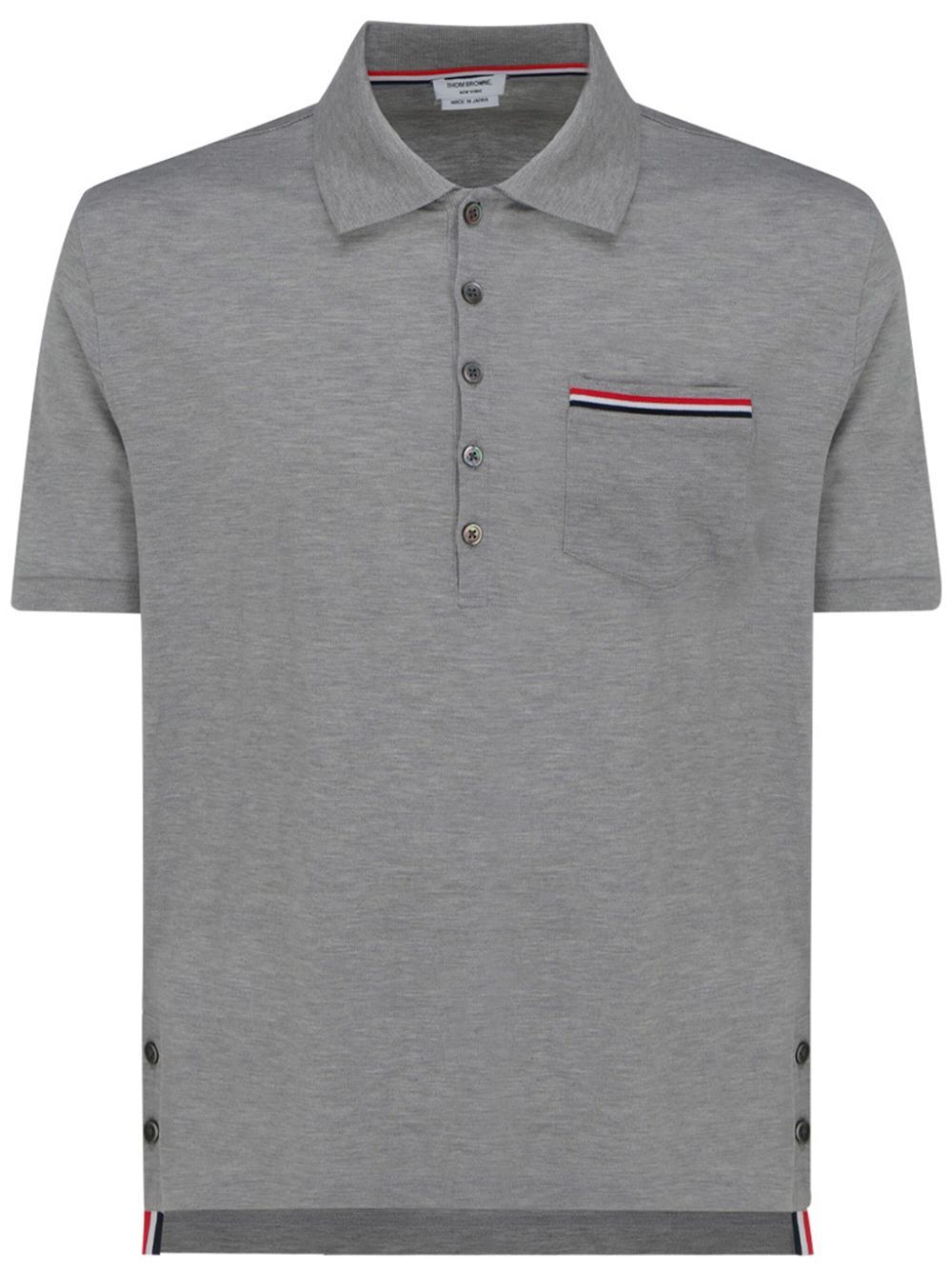 Thom Browne Polo - Grey | 91ff52aa5add5319de26647d0e77782b2e9706b8