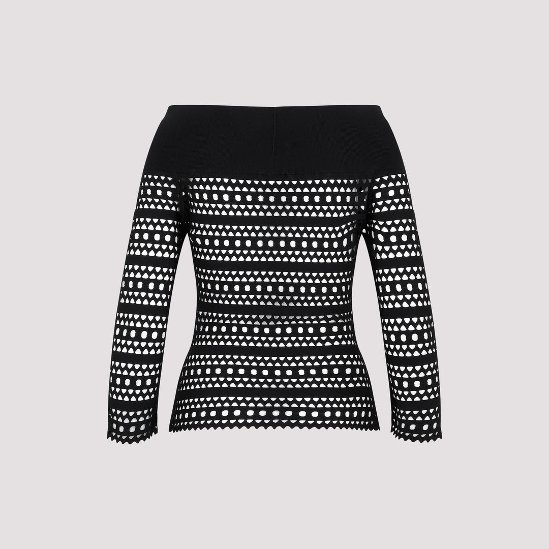 AlaÏA TOP - Black | 50c685dcf7e4f22fc2c244bbfb1ec0033f343e91