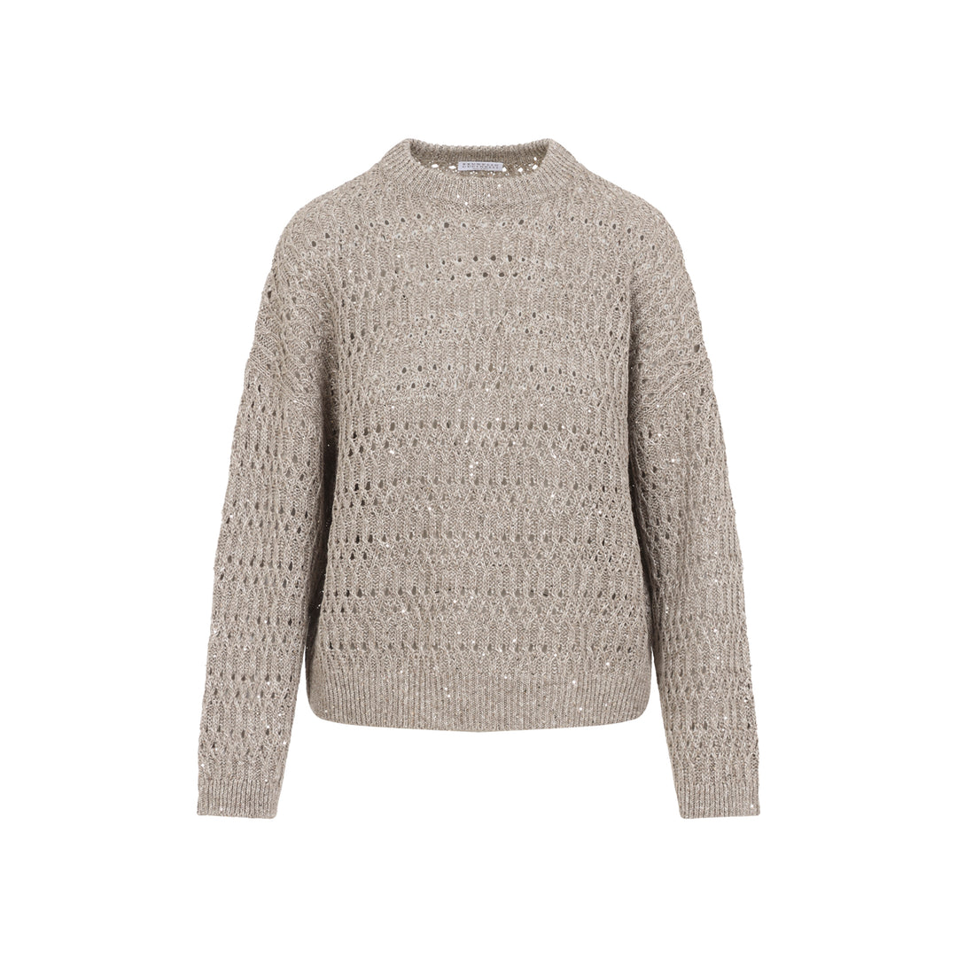 Brunello Cucinelli Sweater - Nude & Neutrals | 4bbbb2f899c2a9435d10aaec5fa5413f10503a88