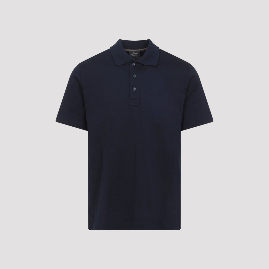 Brioni Polo - Blue | 34fb45620f1ea9d461c0535c52a5fea0ad5050e6