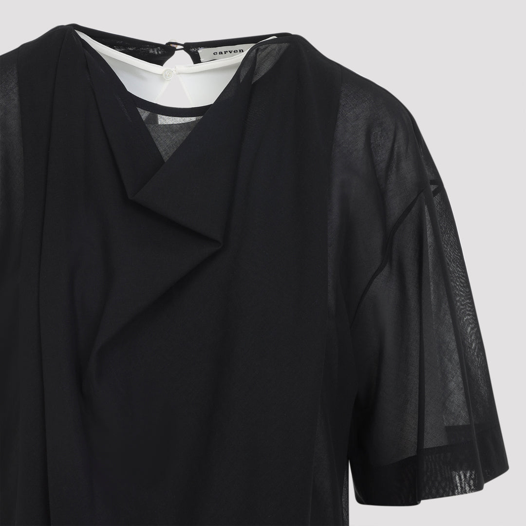 Carven Midi dresses - Black | 31ce7c113ab1e4d409d9e8a6bf5ca8ae3ab87a89