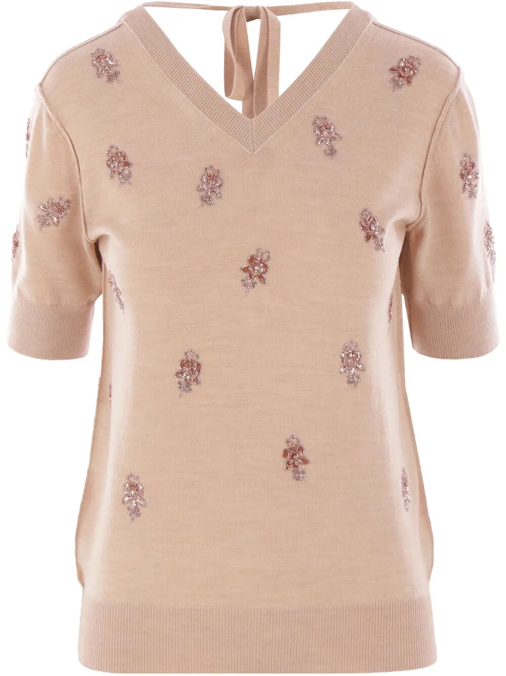 Fendi V neck - Nude & Neutrals | 62b48a6c9d8d9b1fb03b8ffa1d572b785b56c361