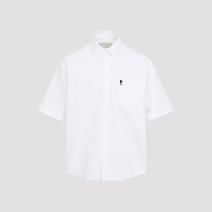 Ami Paris Shirts - White | 8c889573f814574cfcd4fc12c1ffd3b92a31e4f9