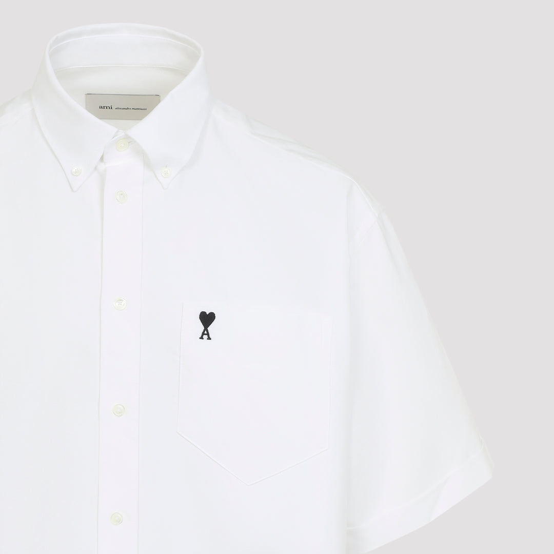 Ami Paris Shirts - White | b57b42266bef9daf336b9fd7129f23b6516e1cb2