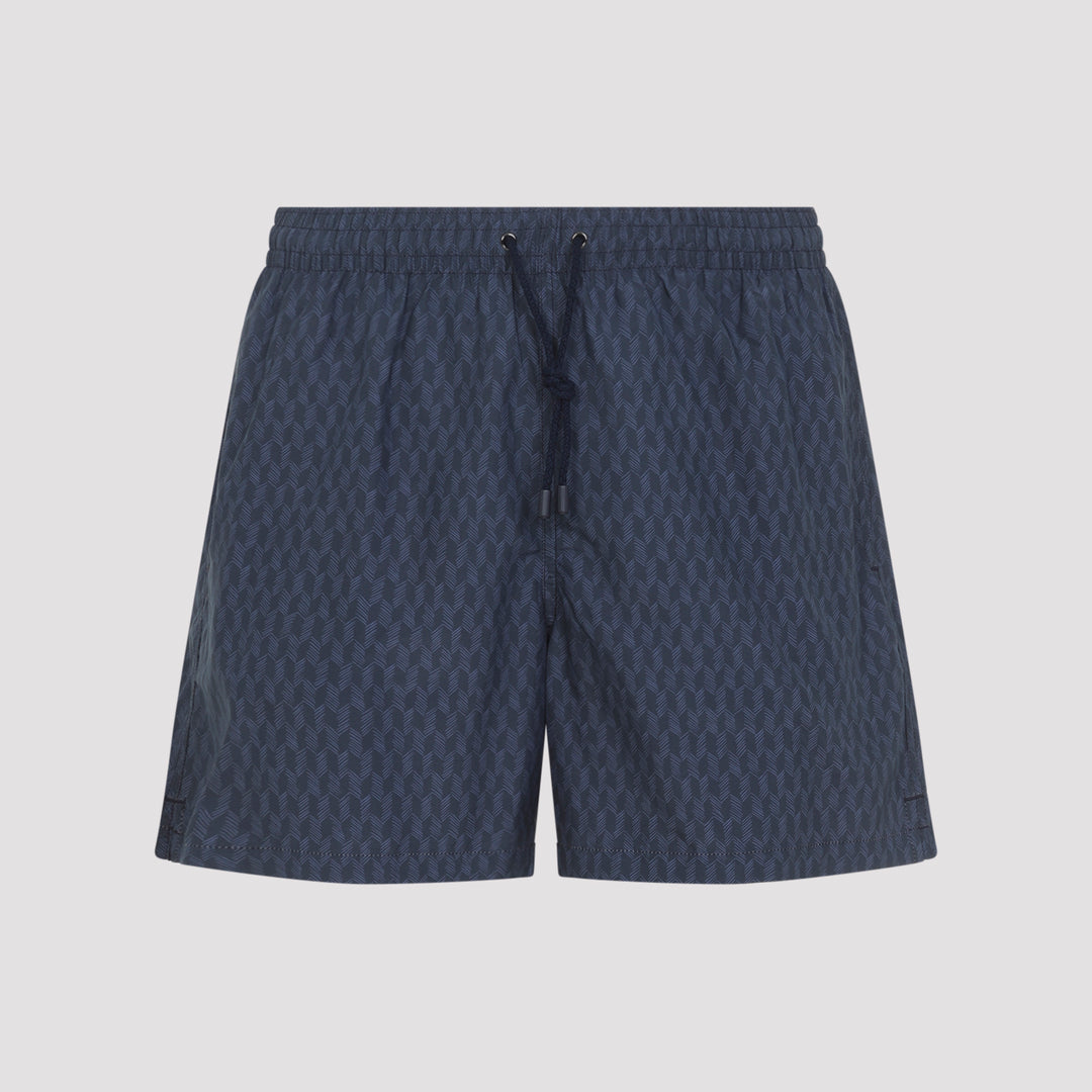 Canali Swim shorts - Blue | d11a7014e17e95f416cf6b27cecf3fa3b43bc8a4