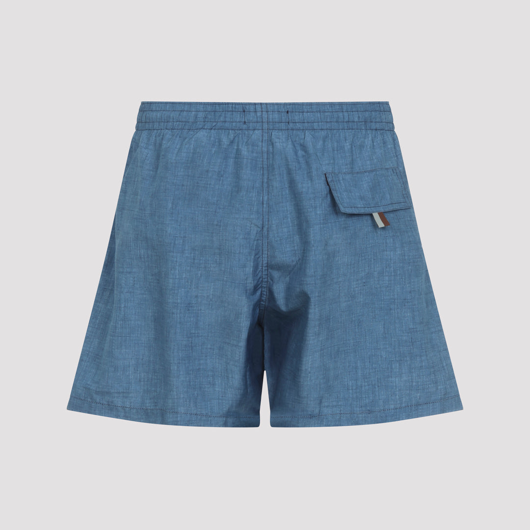 Canali Swim shorts - Blue | a18a3e78bbab70bd919f34d3122491b78afa3a2b