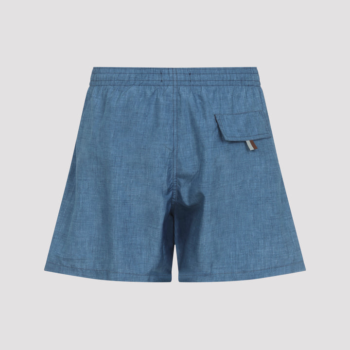 Canali Swim shorts - Blue | a18a3e78bbab70bd919f34d3122491b78afa3a2b