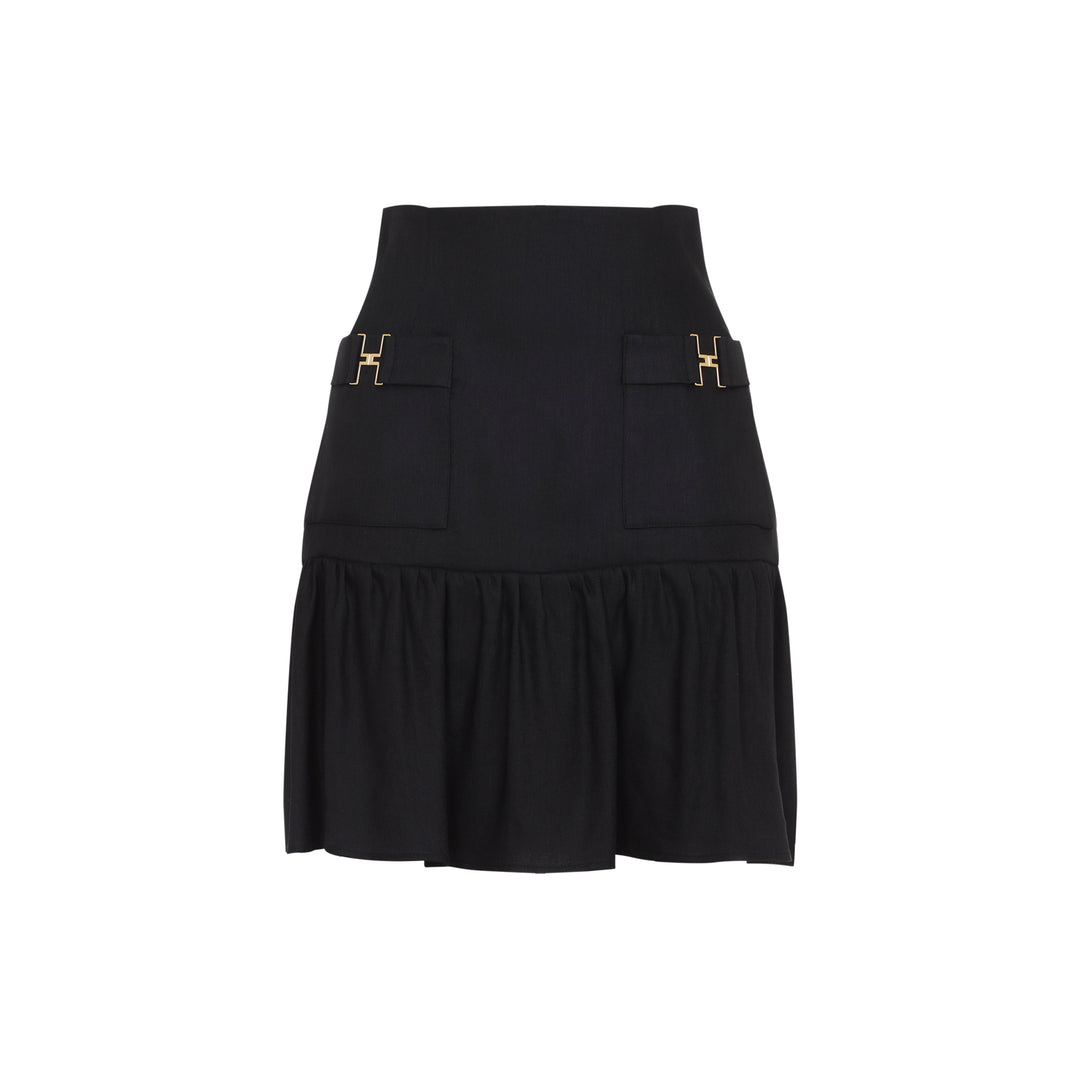 Elisabetta Franchi Mini skirts - Black | fd9fd83b41f0f75df79dbad2e4b3da2b20a3c0c4