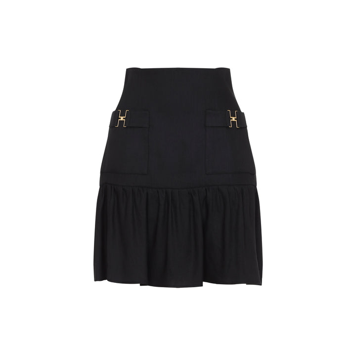 Elisabetta Franchi Mini skirts - Black | fd9fd83b41f0f75df79dbad2e4b3da2b20a3c0c4