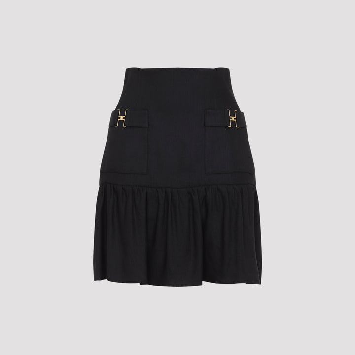 Elisabetta Franchi Mini skirts - Black | d91079e62de81f20a863f9cb5d0b2271c4b096c7