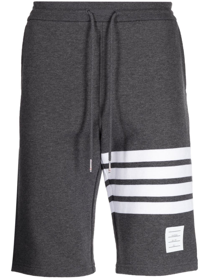 Thom Browne Track shorts - Grey | f95cbc556f7f4a28a2442379e7fcc63d61bef00a