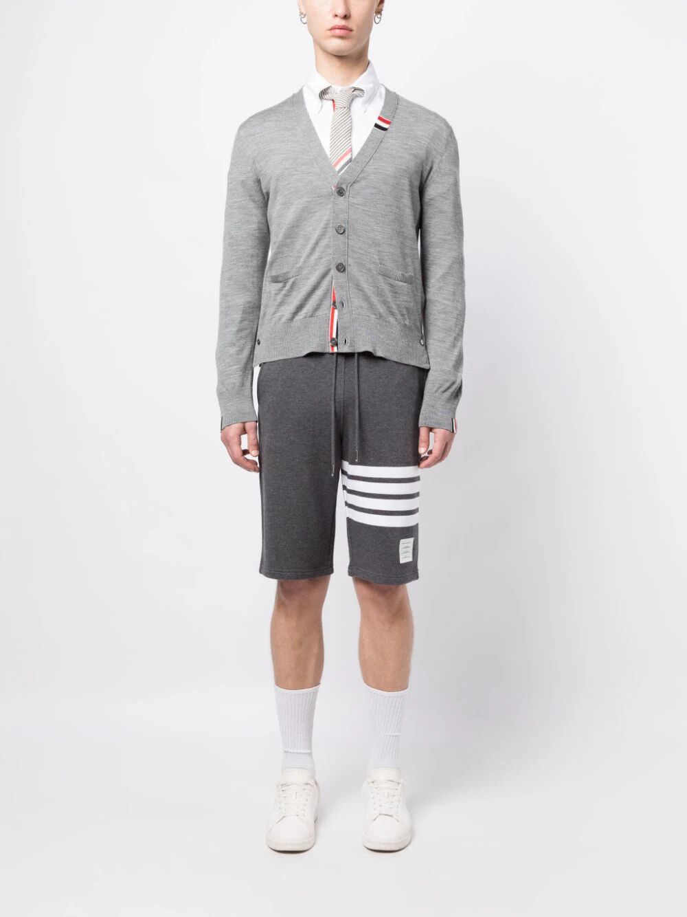 Thom Browne Track shorts - Grey | f69121a2ce038a674f12ba4d2485877a734fa195