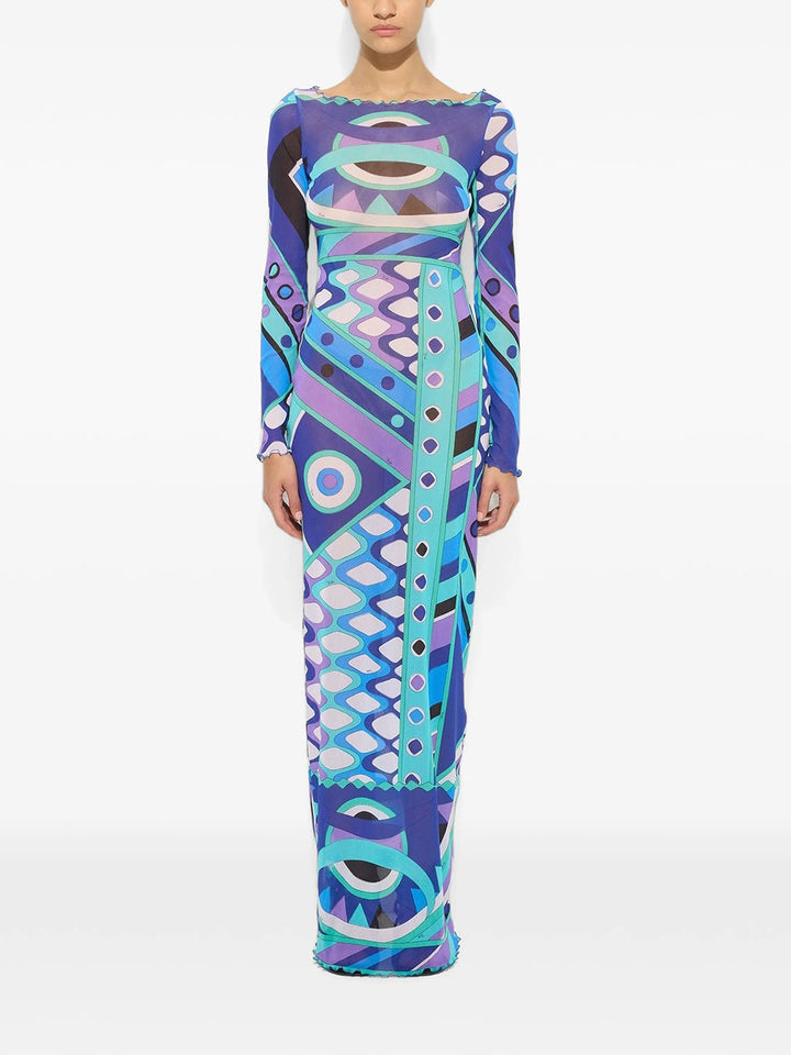 Pucci ABITO - Blue | dc350039099334f348840ea0544e2a608e267f17