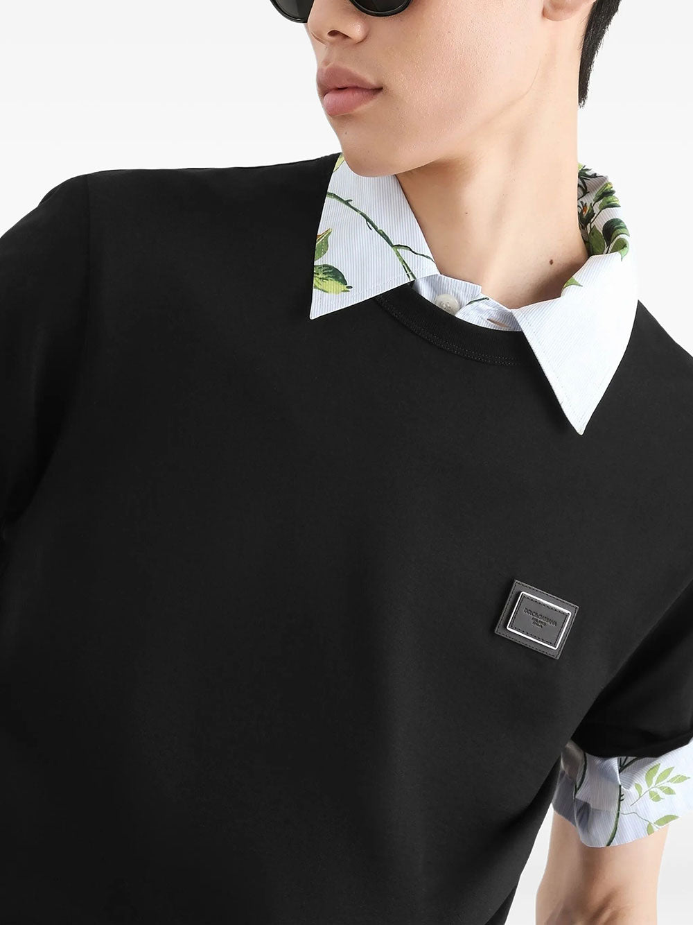 Dolce & Gabbana T-SHIRT - Black | f0c0919b881f466b809df6acfc583cdaa1214b81