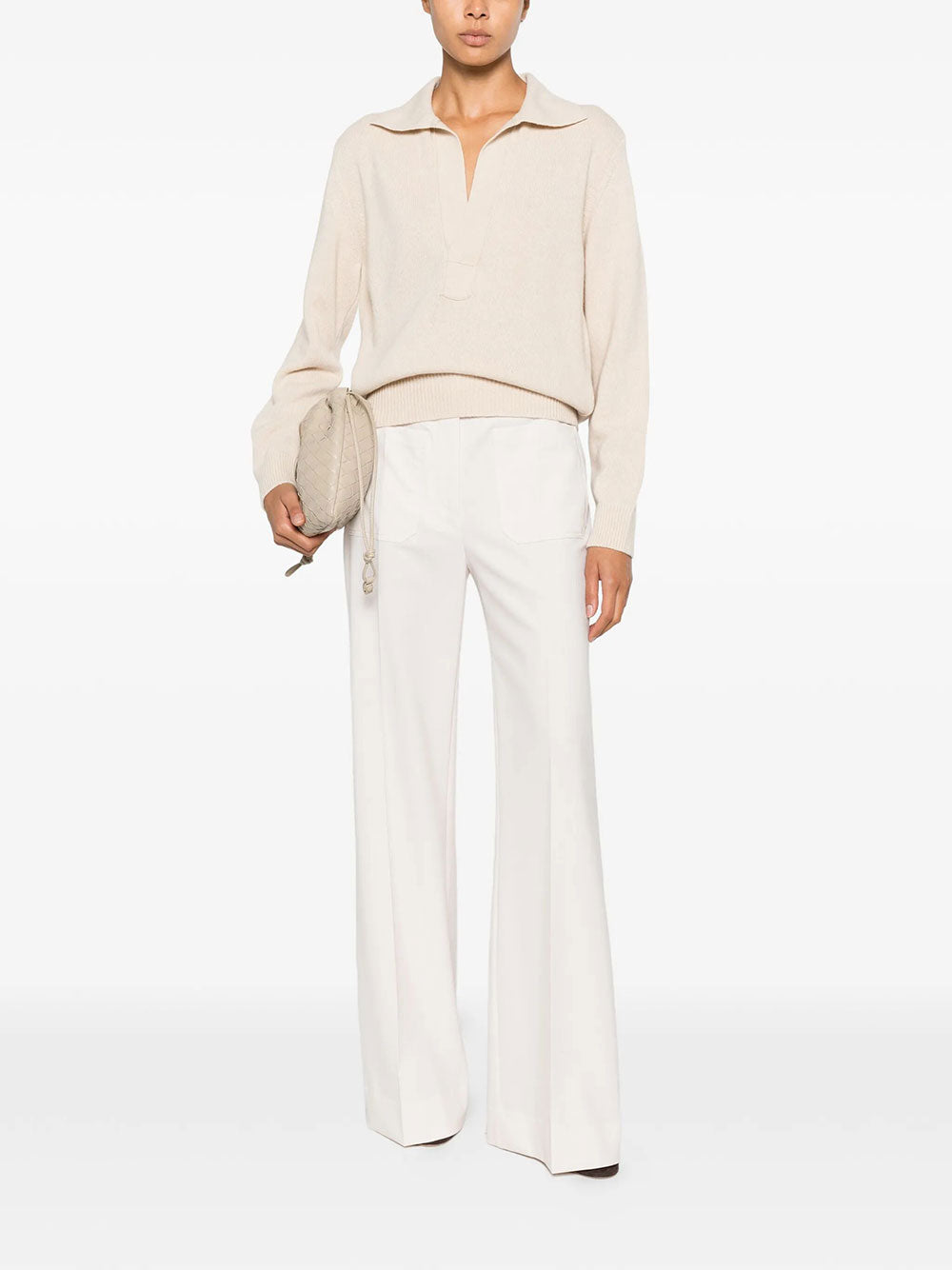 Victoria Beckham Pullover - Nude & Neutrals | cced564b49d0547297216c6744eaeaa6d1536981
