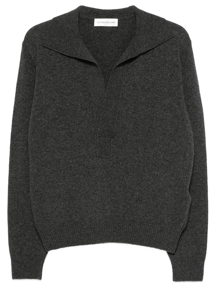 Victoria Beckham Pullover - Grey | 84440ab993557976e61814cb9498720accfbfaff