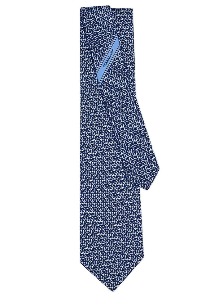 Ferragamo Ties - Blue | b008c2c69068787fb8301fd44144d08e45967c5b