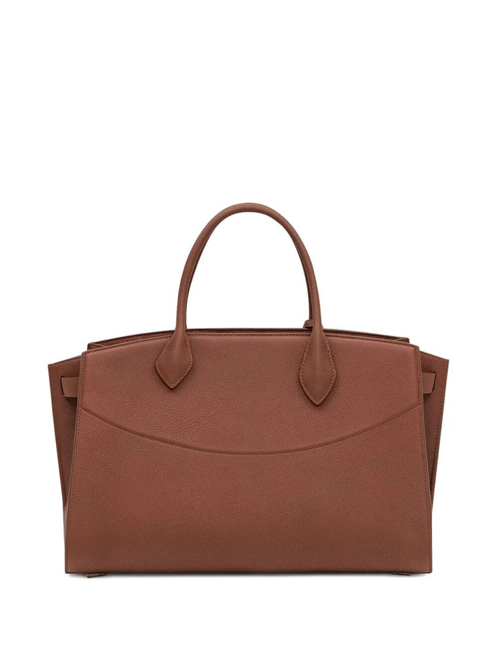 Ferragamo Totes - Brown | 7b9878f85e164aa4efe255da854790e7bb1be05f