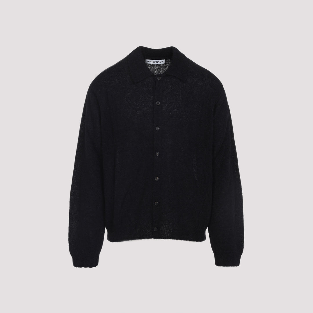Our Legacy Polo - Black | 5fa0807fc2f1fbeaf688b12c10b5042ec61dbec5