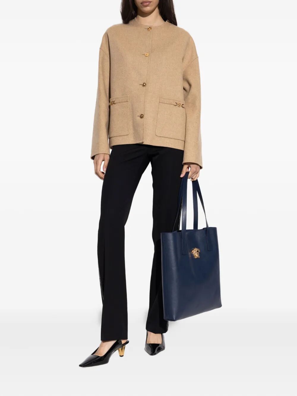 Versace Fitted - Nude & Neutrals | a426ff4f8d3cb3b31476e48726b984e331b2097e