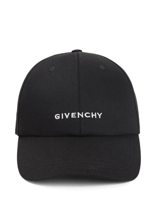Logo-Embroidered Curved Cap