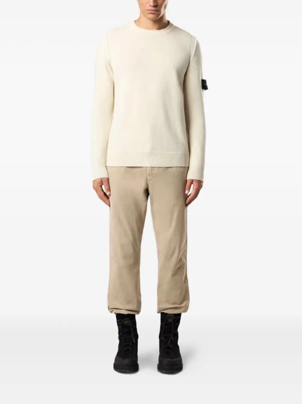 Stone Island Pullover - Nude & Neutrals | a7a324b723b4f00ed7cd67a40c48f31e9cda4c02
