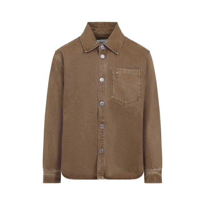 Ami SHIRT - Brown | d9fce0d0e1cd5274e7464e4b81e682d2c781a2ec