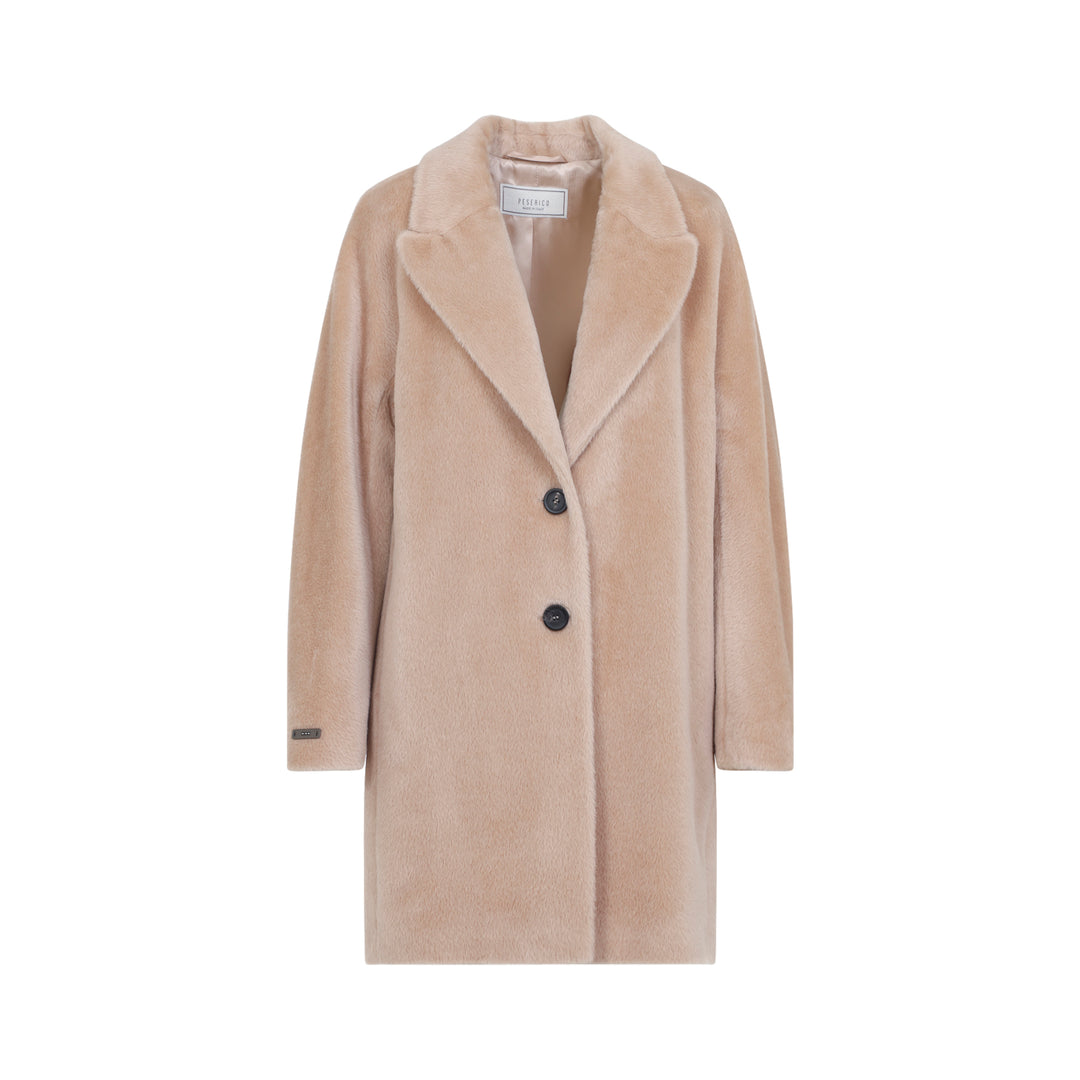 Peserico Double breasted & peacoat - Nude & Neutrals | 738739c6b4e22624f8f555fbab75df3868de65ca