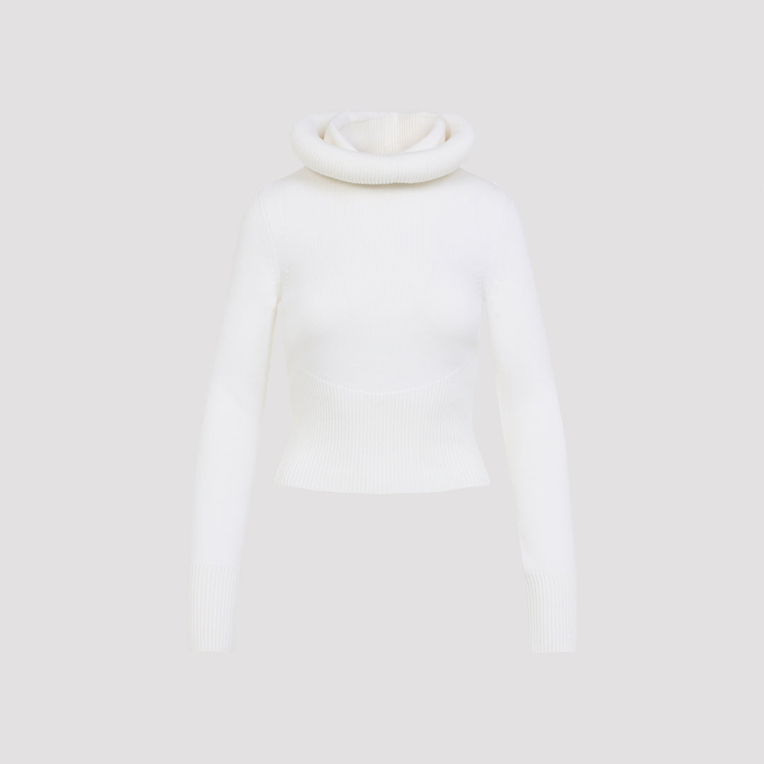 AlaÏA Pullover - White | ecf7060133a08b17e81f05370bf43f94e83ec250