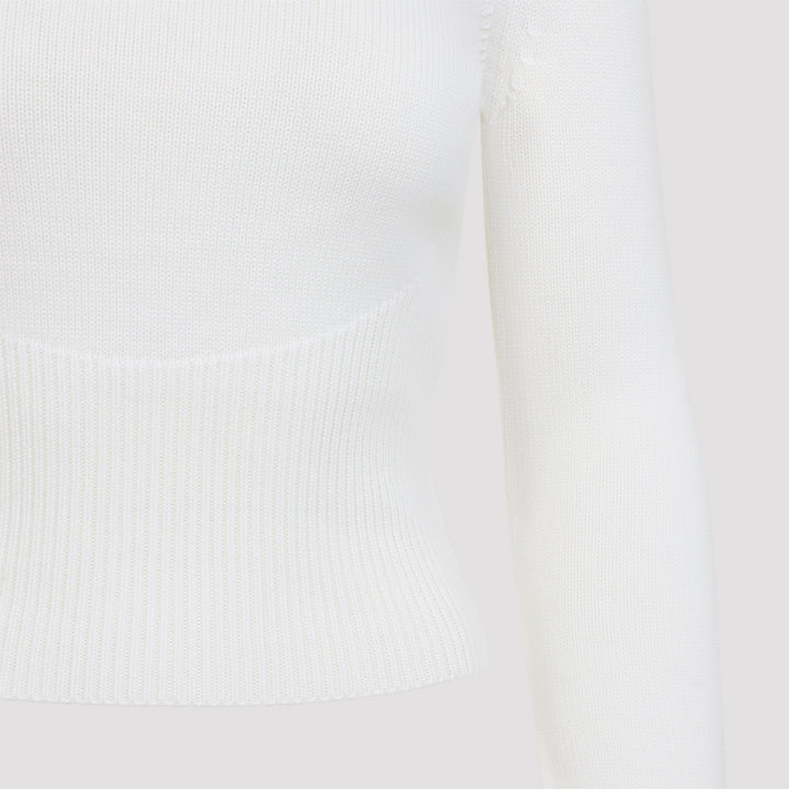 AlaÏA Pullover - White | da6857d0c238f796536f10231796cad4d1ae5a60