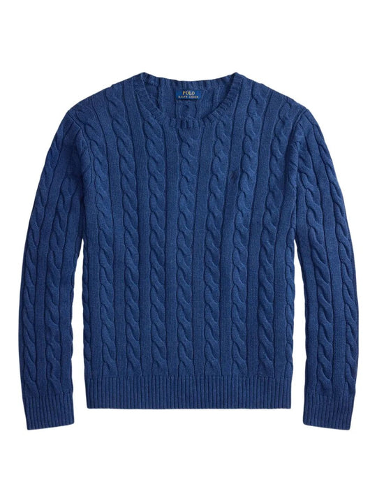 Cable-Knit Cotton Jumper