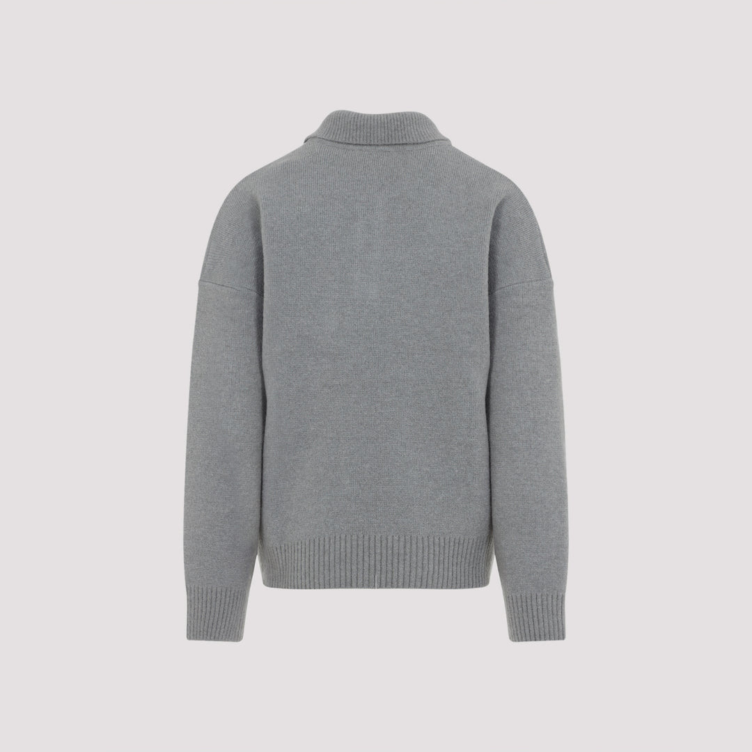 Ami Polo - Grey | 152ef00182df588ae90fd3042322921d12f1a169