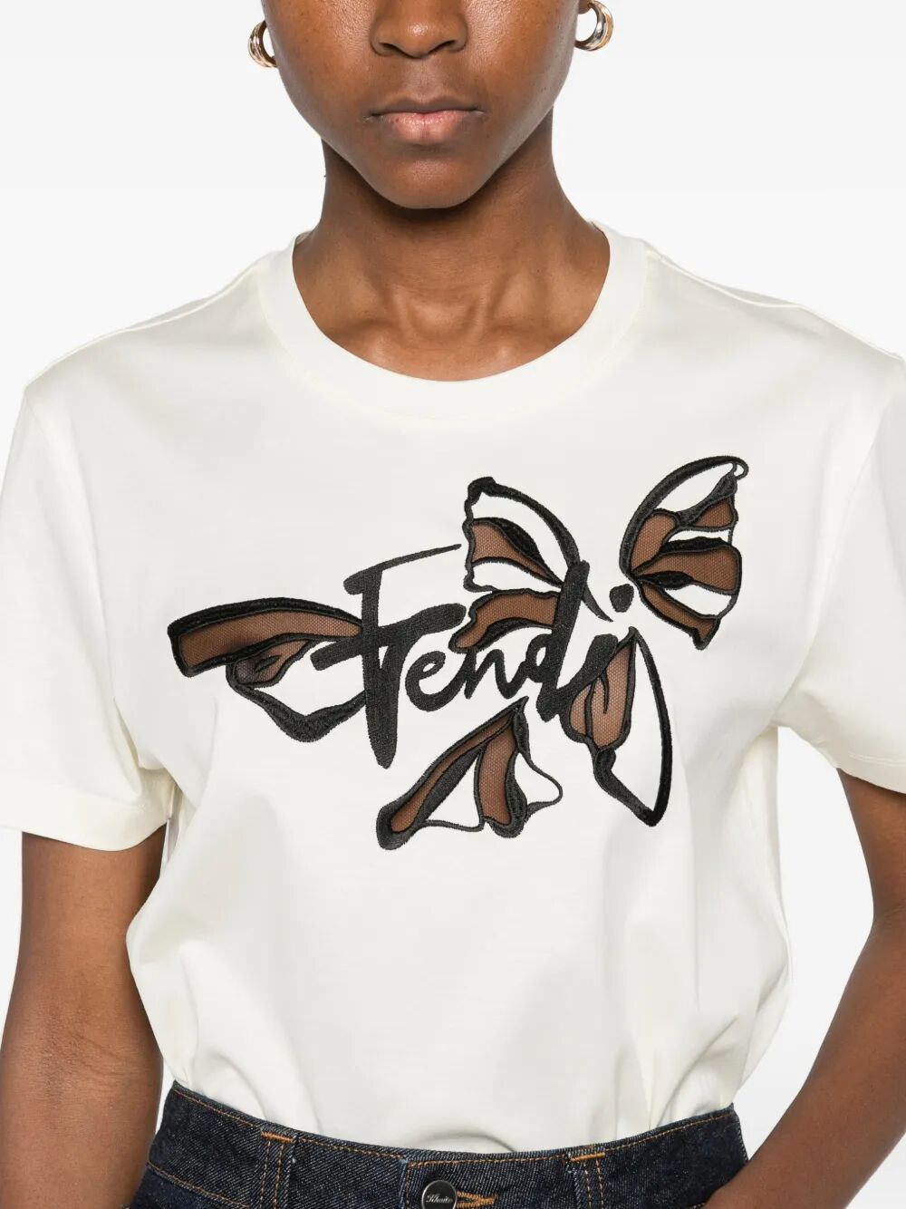 Fendi T-shirts - White | 61f60927a28e544e93da65b199d019a7a10c2446