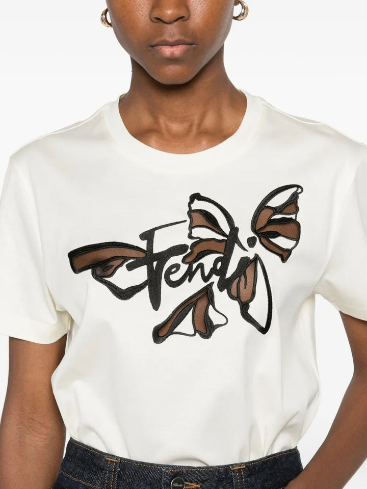 Fendi T-shirts - White | 61f60927a28e544e93da65b199d019a7a10c2446
