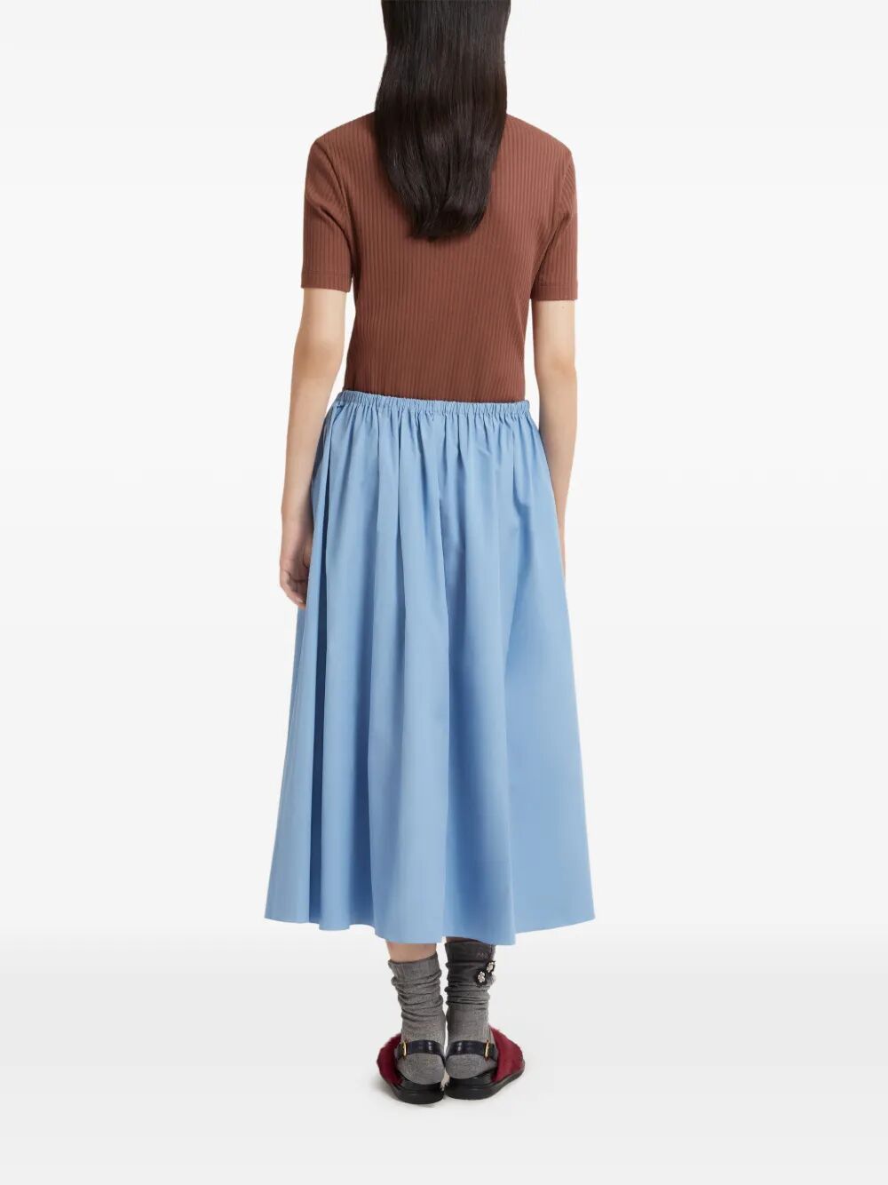 Marni Midi skirts - Blue | ea608cc565bd0965449ce27cb1d775c5eeb954bc