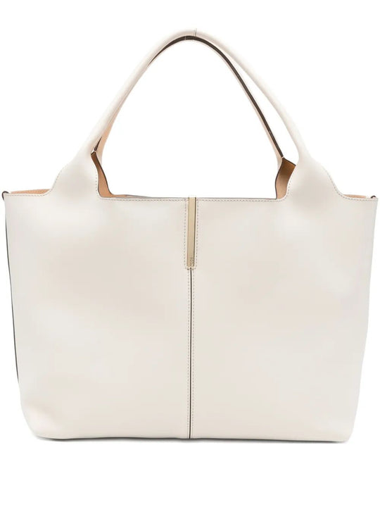 Medium-Small Leather Shopping Bag