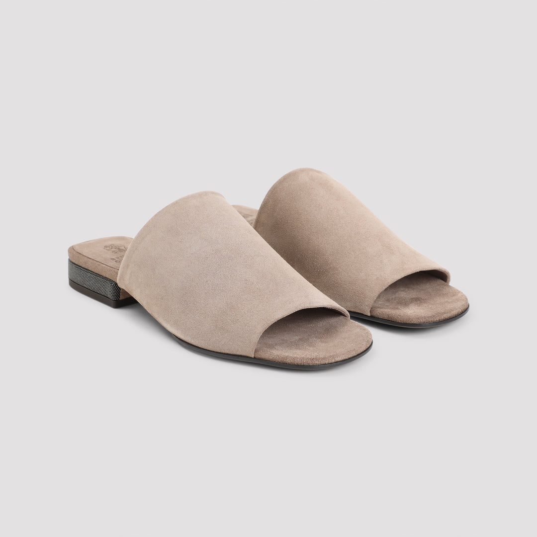 Brunello Cucinelli Sandals - Nude & Neutrals | f72bbfe3e892789c09172e9f890634b1877706ee