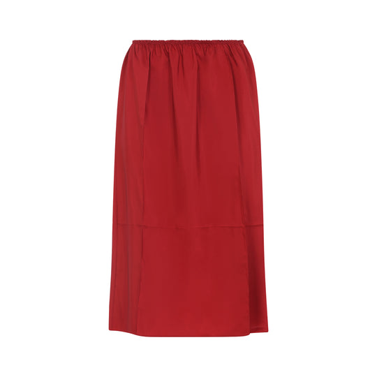 Midi Skirts Red