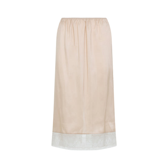Midi Skirts Nude & Neutrals