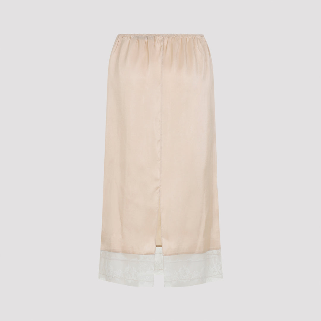Carven Midi skirts - Nude & Neutrals | 569d1e783389f3bf4bddcc57d82ce8280fee2947