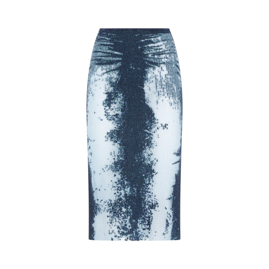 Midi Skirts Blue