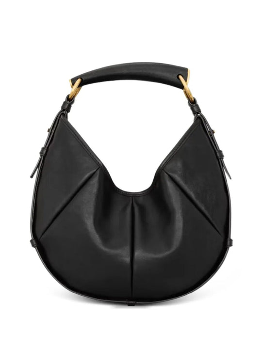 Mombasa Small Leather Hobo Bag