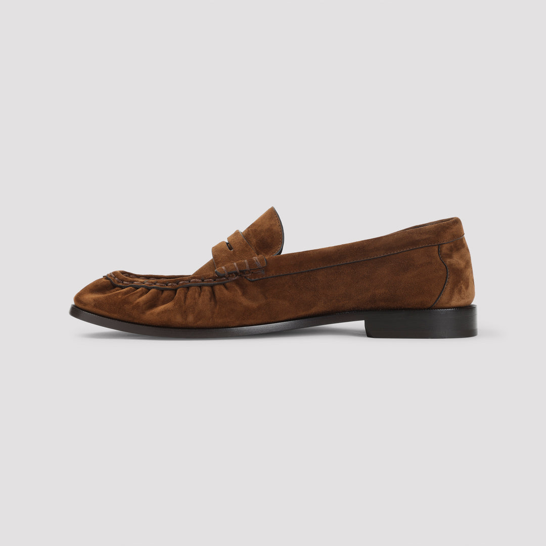 Saint Laurent Loafers - Brown | b6ac9bdc83150187bdd1c7e9345f3c210eeff6f0