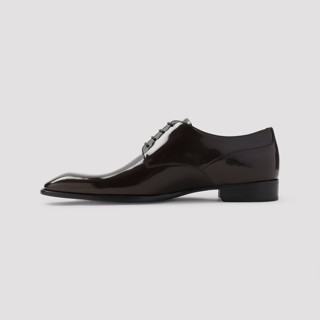 Saint Laurent Lace-up - Brown | e14ca232bda1bdf8e826afb3618a2bbf8cd3a870